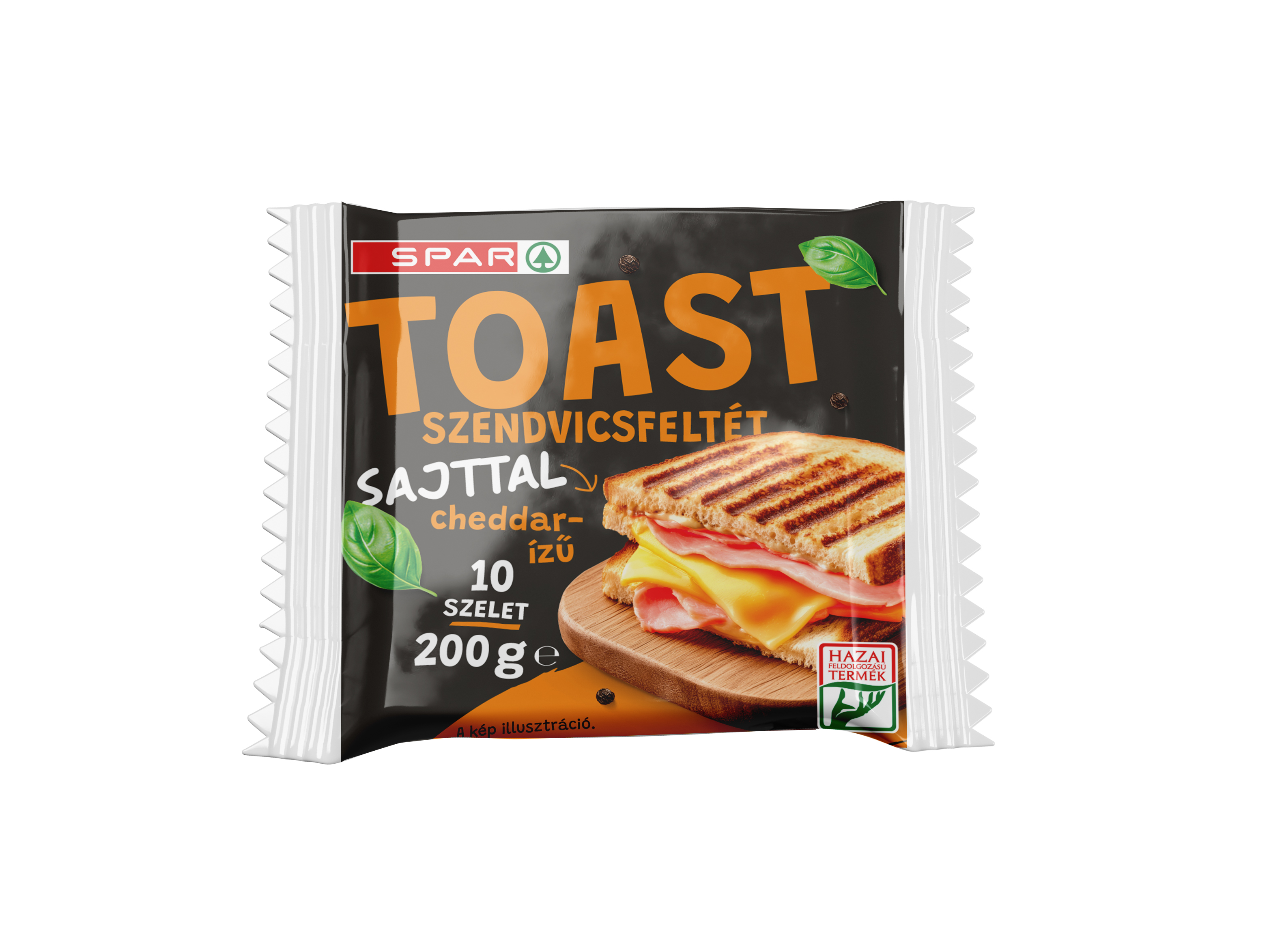 SPAR Toast szendvicsfeltét sajttal Cheddar szeletelt