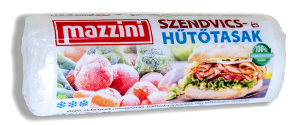 MAZZINI Szendvics és Hűtőtasak 5L (30x40cm) 100db/roll