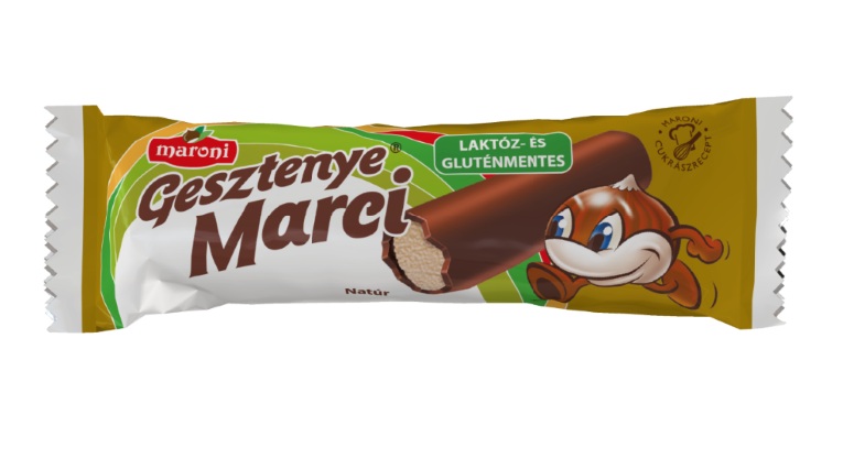 Maroni Gesztenye Marci Natúr gesztenyerúd kakaós bevonómasszával mártva 30g