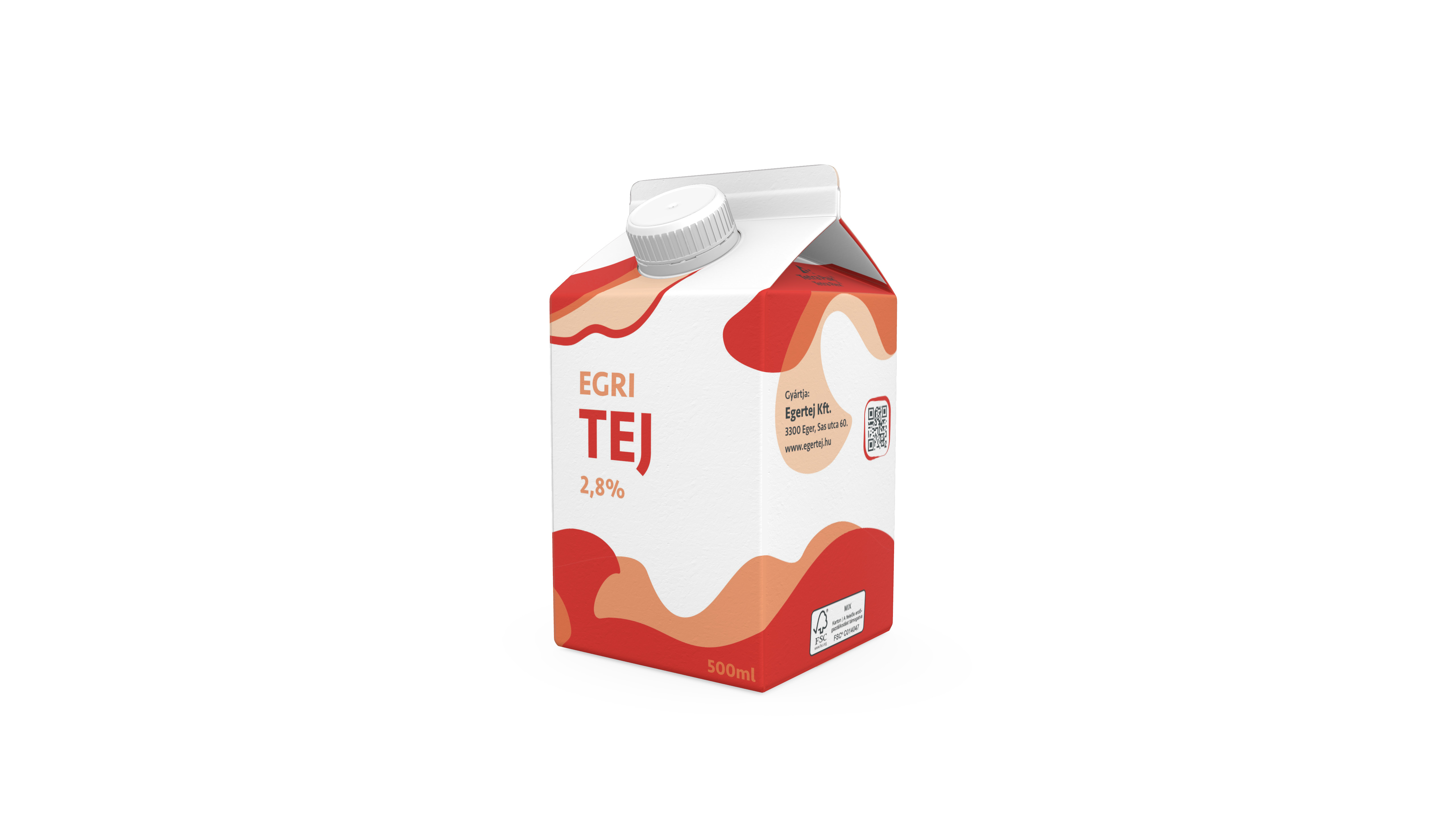 Egri tej 2,8% 0,5L