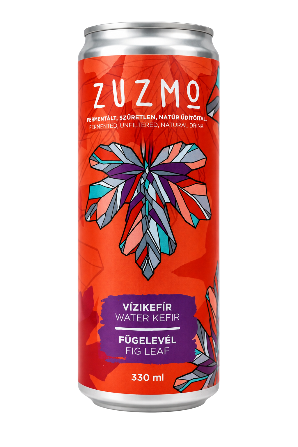 ZUZMO Fügelevél. fermentált, szűretlen, natúr üdítőital 330 ml