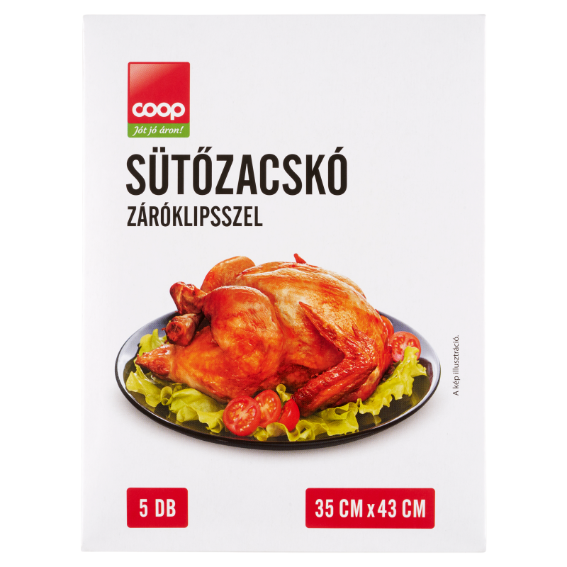 COOP Sütőzacskó steakes 5 db