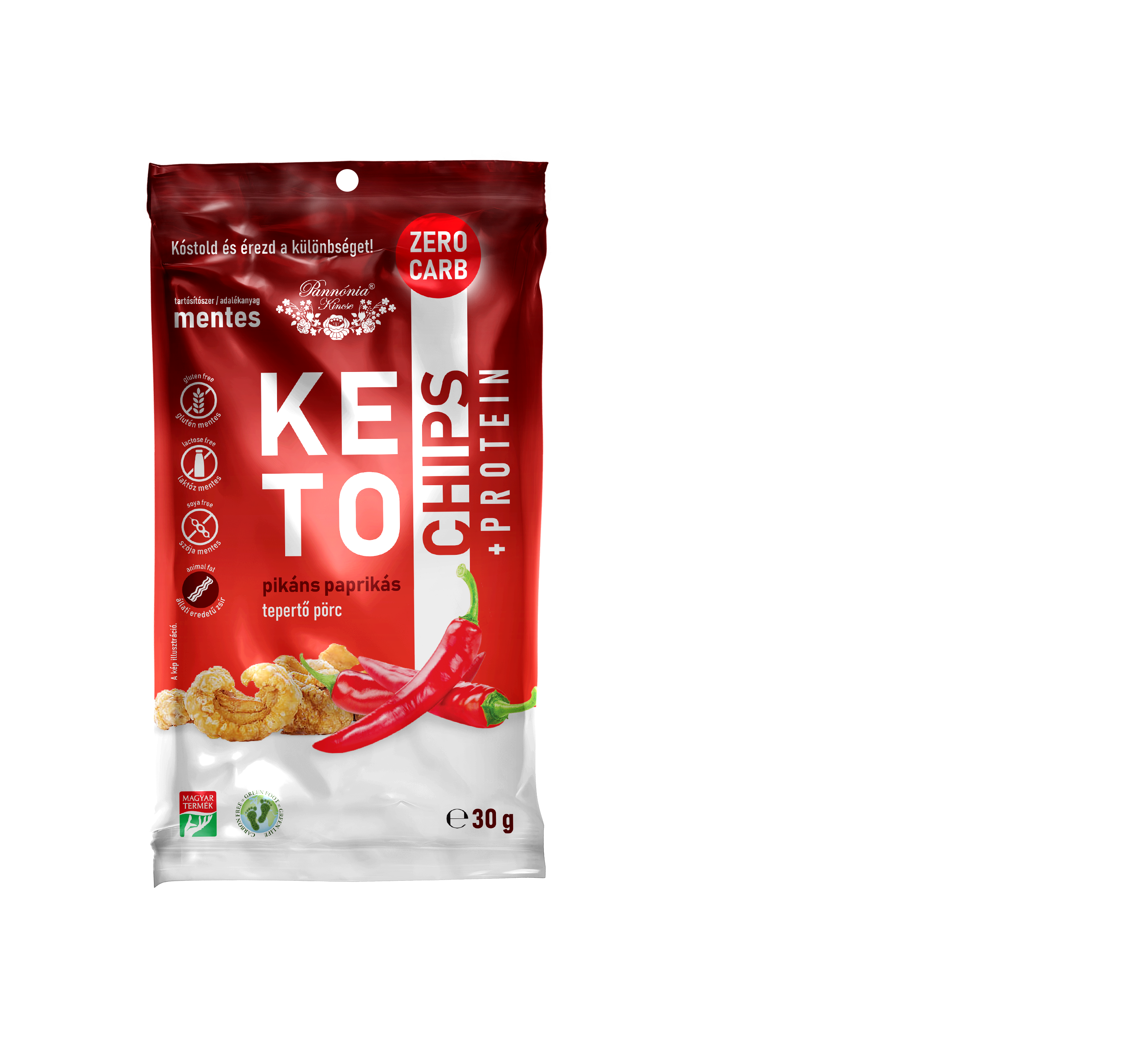 Pannónia KETO Pikáns paprikás sós 30g