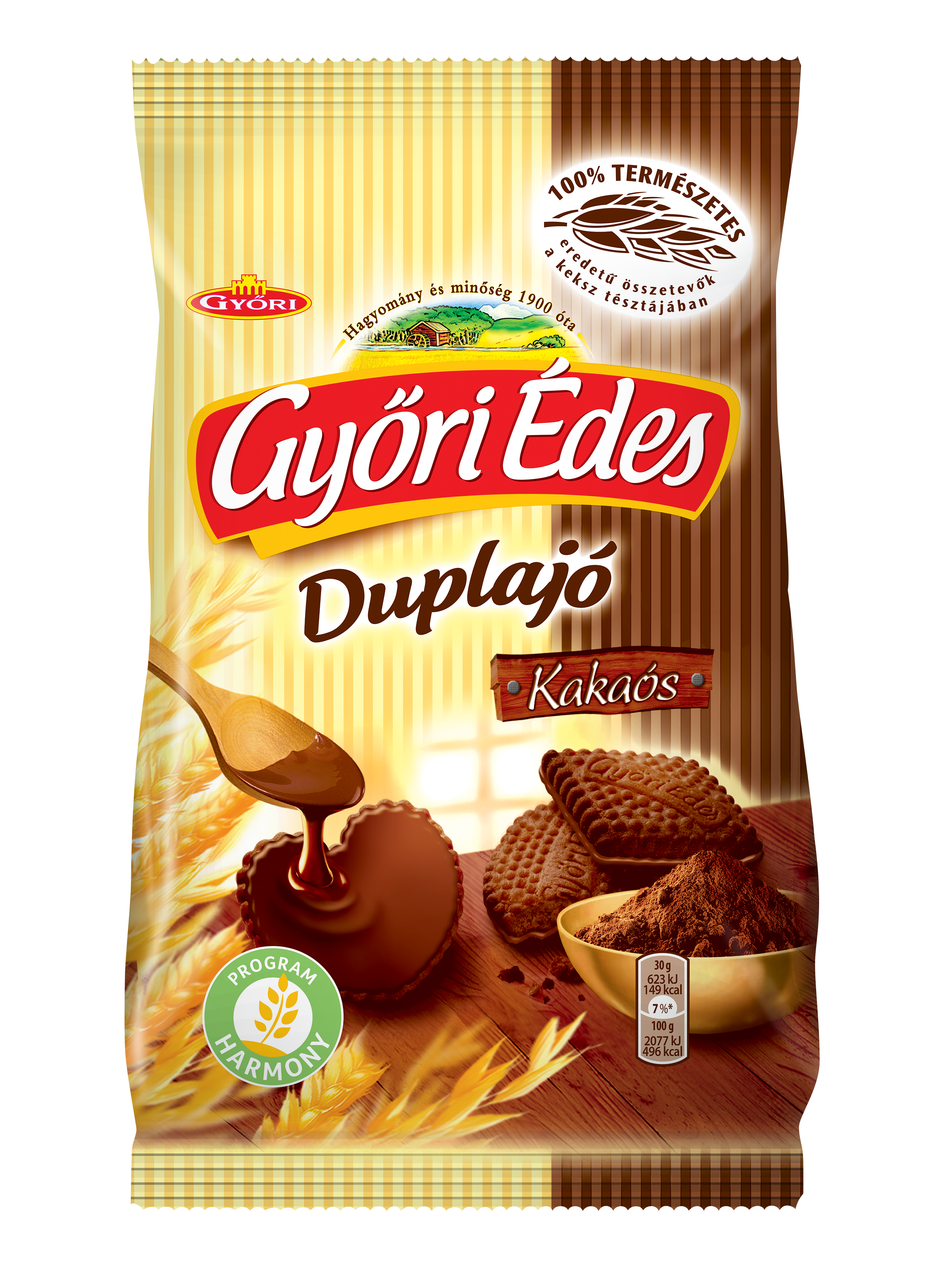 Győri Édes Duplajó Kakaós 150g