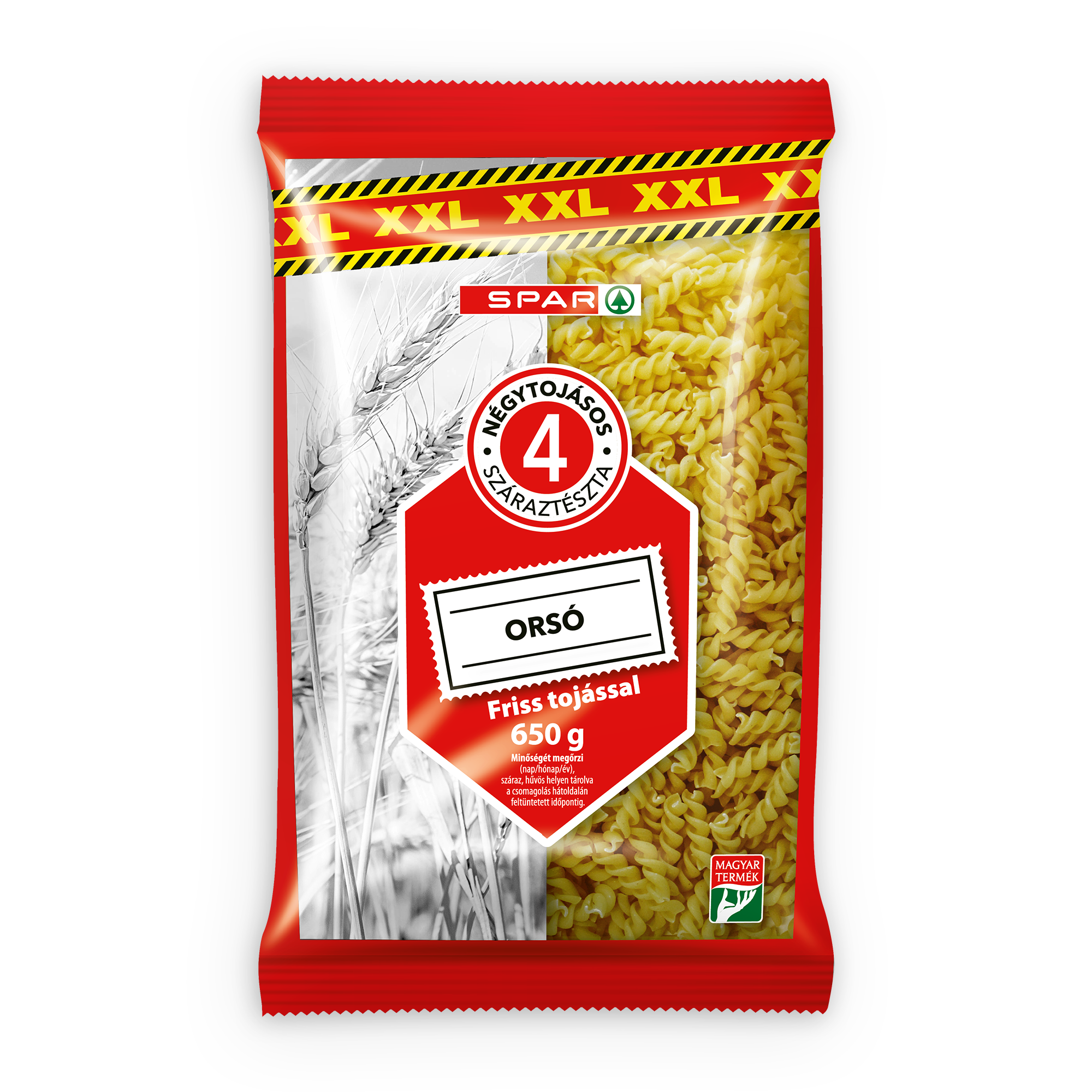 Spar 4 tojásos orsó XXL 650g