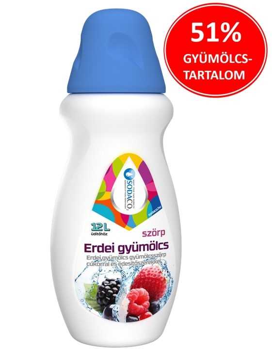 Erdei gyümölcs szörp, 1:23, 500ml