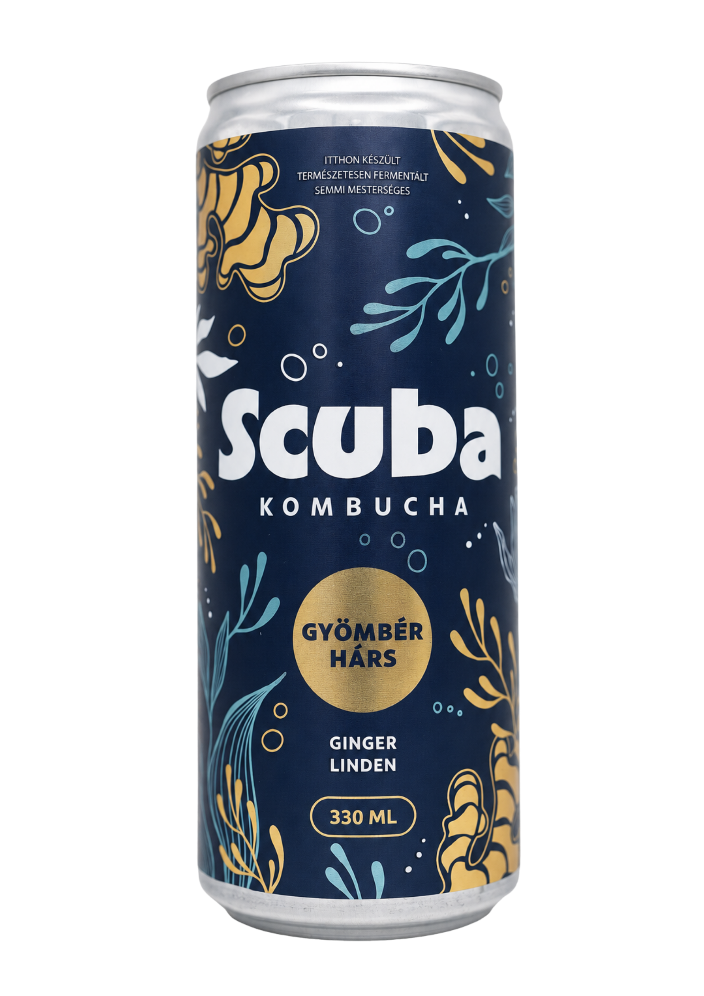 Scuba Kombucha Hárs-gyömbér 330 ml