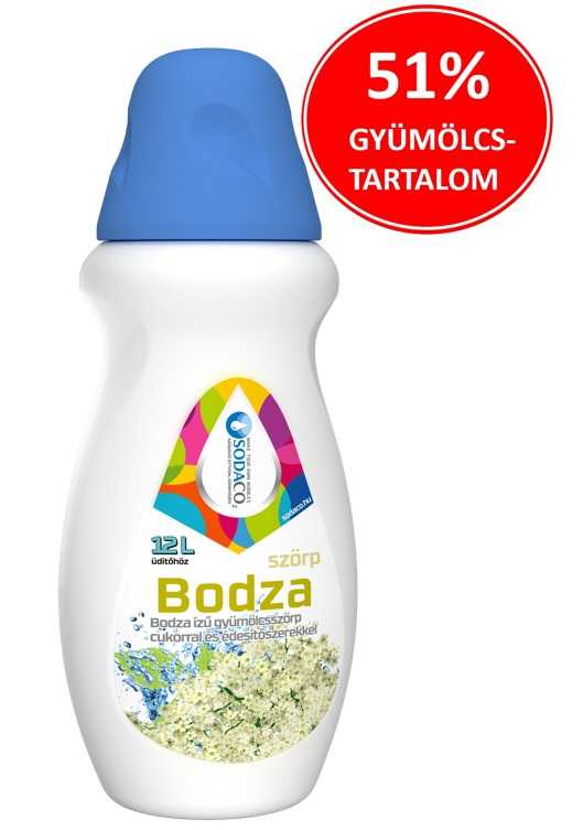 Bodza szörp, 1:23, 500 ml