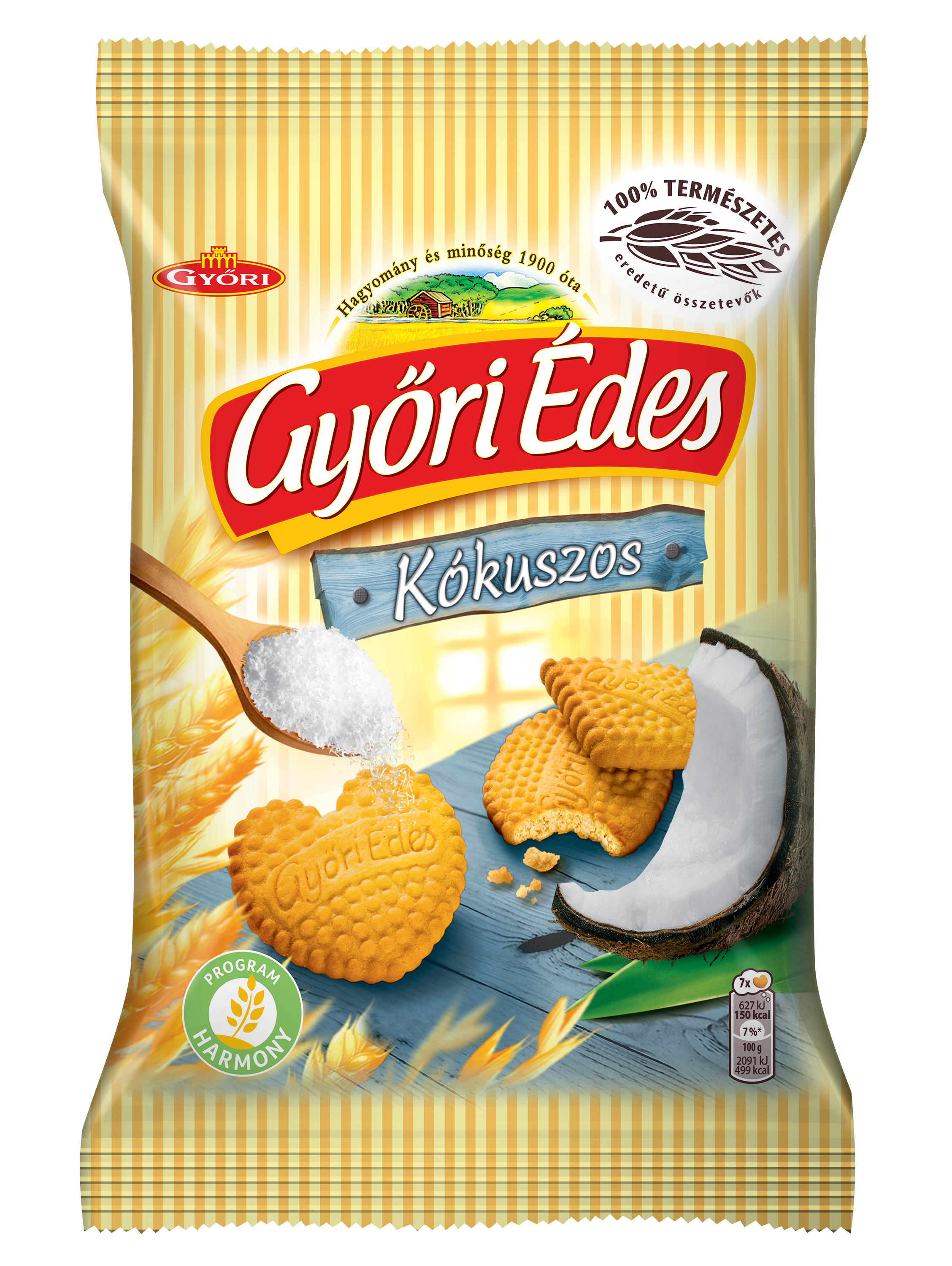Győri Édes Kókuszos 150g