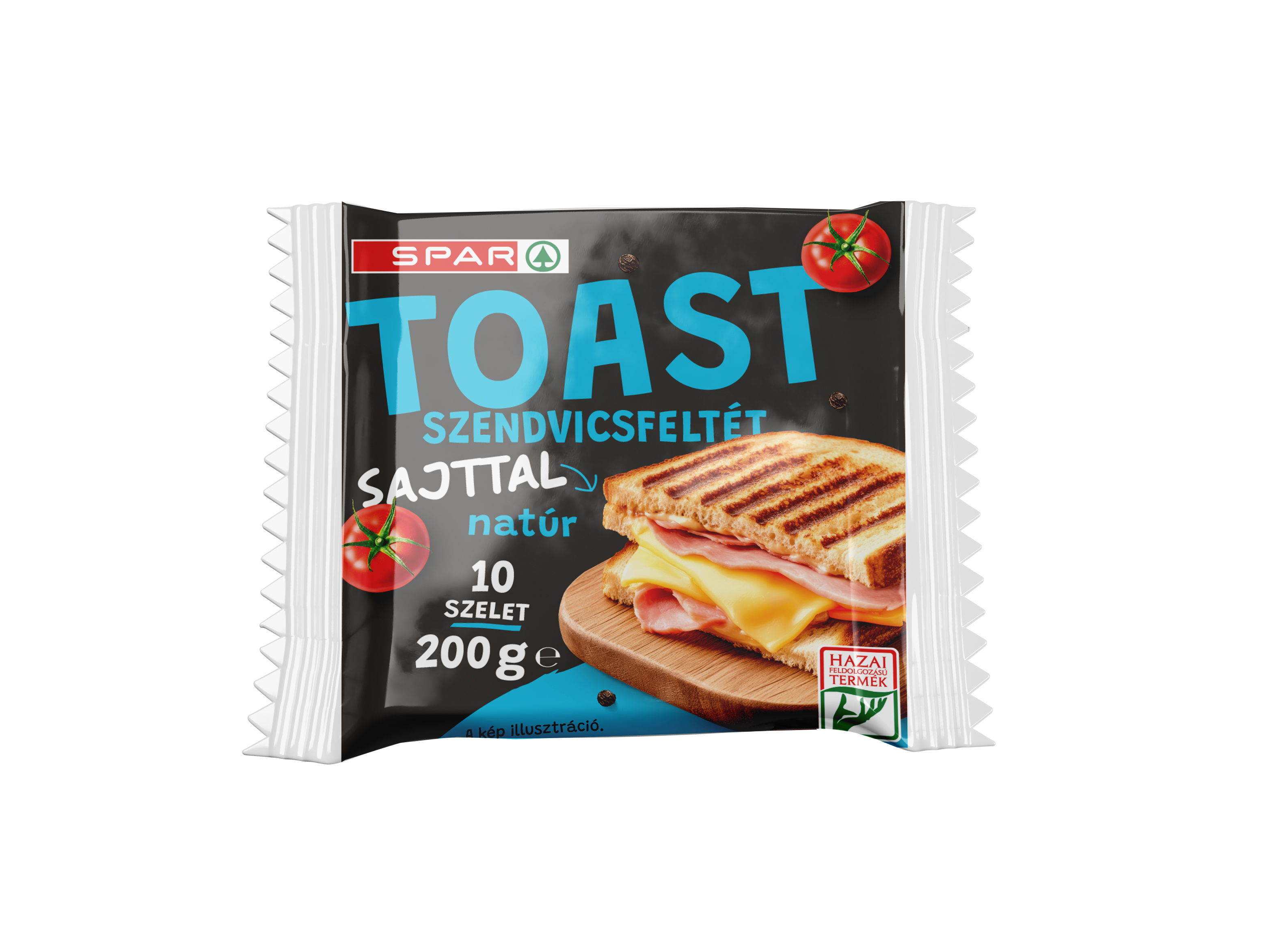 SPAR Toast szendvicsfeltét sajttal Natúr szeletelt
